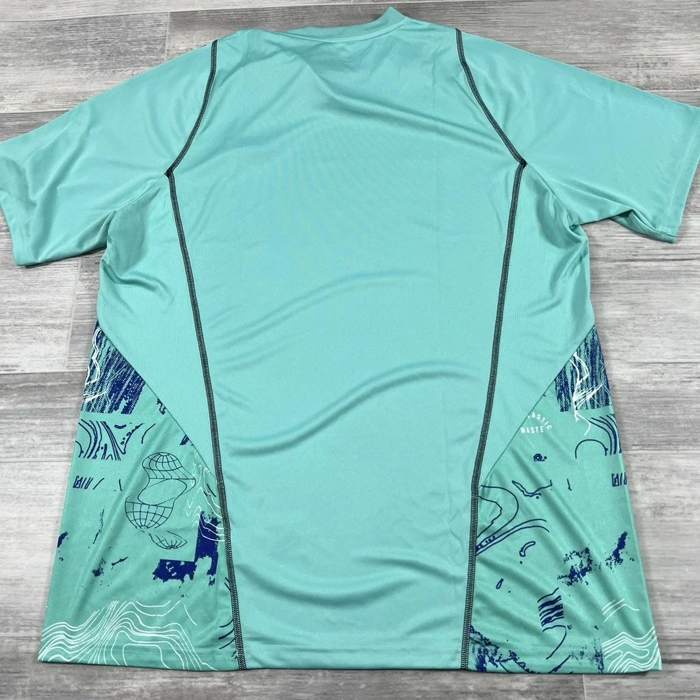 Adidas Tiro PrimeBlue Sz XL Parley Soccer Jersey Mint Green Blue IB3181 Athletic